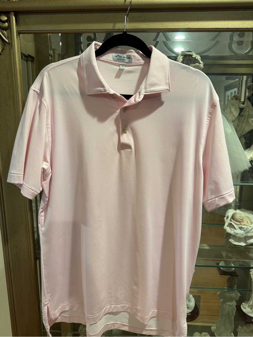 Peter Millar Light Pink Performance Polo